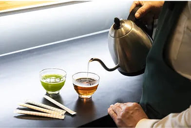 お茶の淹れ方